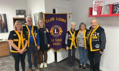 Entrevues : une première membre Léo-Lions chez les clubs Lions. On prend aussi des nouvelles du club Lions de La Tuque