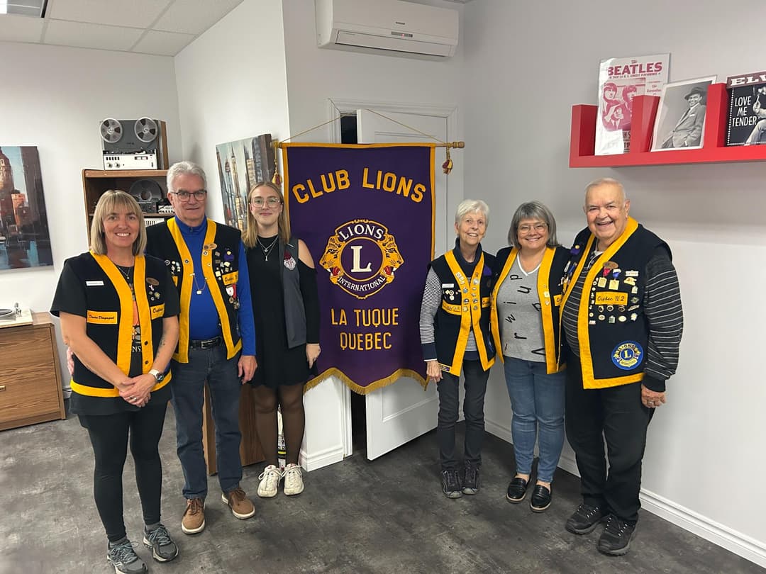 Entrevues : une première membre Léo-Lions chez les clubs Lions. On prend aussi des nouvelles du club Lions de La Tuque